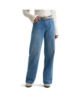 Wrangler Joey Wide Leg Jeans - Blue