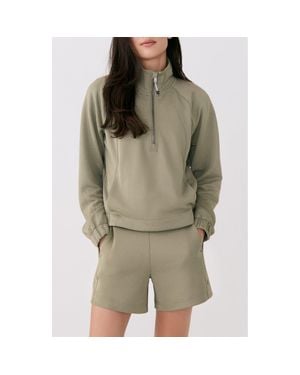 Lolë City Half Zip Top - Green