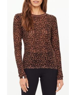The Upside Ludlow Ada Long Sleeve Knit Top - Red