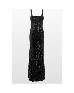 Jenny Packham Mirabeau Sequin-Embellished Dress - Black