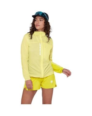 Mammut Aenergy Wb Hooded Jacket - Yellow