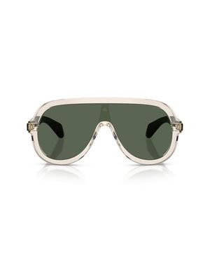 Moncler Sunsette 130Mm Pilot Sunglasses - Green