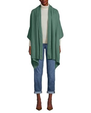 Lands' End Cashtouch Shawl Wrap - Green