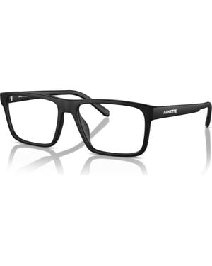 Arnette 53Mm Square Optical Glasses - Black