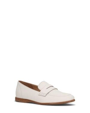 Frye Faith Penny Loafer - White