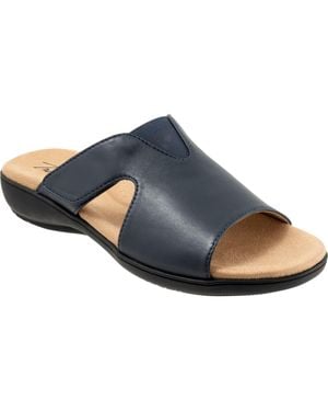 Trotters Roxine 2.0 Slide Sandal - Blue