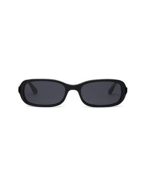 DEZI Cindy 54Mm Oval Sunglasses - Black