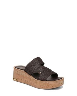 Sarto Tahani 2 Platform Wedge Sandal - Brown