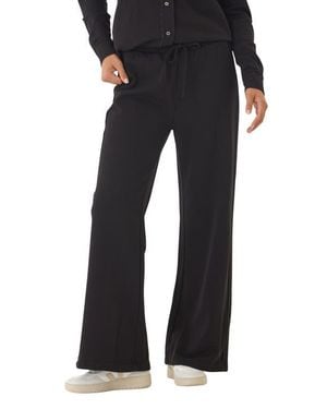 Threads For Thought Latricia Cotton Blend Wide Leg Pant - Black