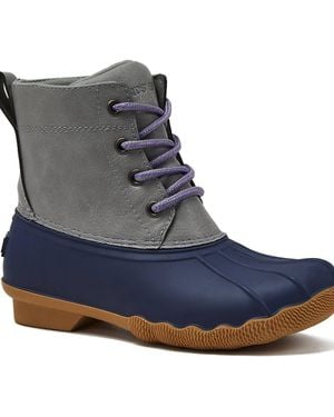 Lands' End Kids Waterproof Duck Boots - Blue