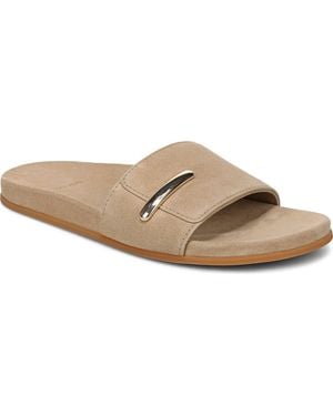 Vince Sadie Slide Sandal - Brown