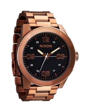 Nixon The Corporal Bracelet Watch, 48Mm - Black