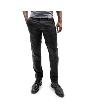 DEVIL-DOG DUNGAREES Performance Stretch Chino Pants - Black