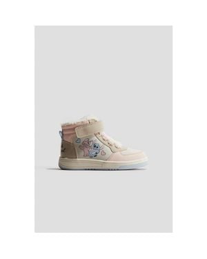 H&M Warm-Lined Hi-Top Sneakers - White