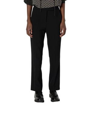 Gerard Darel Cora Straight Suit Pants - Black