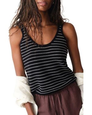 Marine Layer Siena Sweater Tank - Black