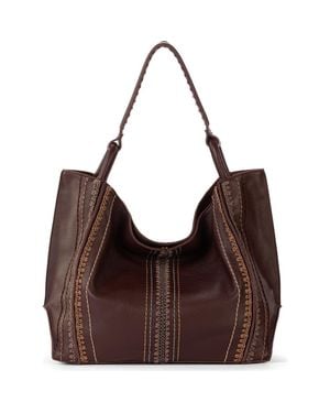 The Sak Los Feliz Large Tote Leather Bag - Brown