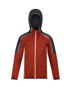 Regatta Childrens/Kids Burnton Raglan Hoodie - Red