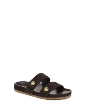 Veronica Beard Percey Slide Sandal - Black