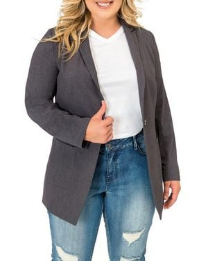 Standards & Practices Boyfriend Blazer - Black