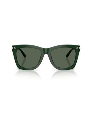 Ralph Lauren 54Mm Square Sunglasses - Green