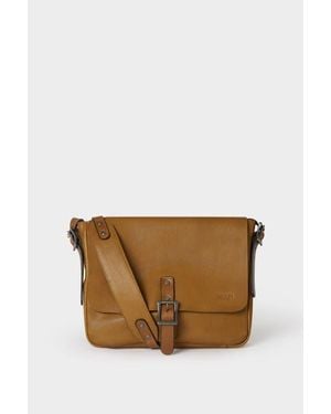 Osprey The Lorenzo Medium Leather Messenger Bag - Brown
