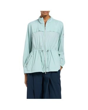 Moose Knuckles Labelle Water Repellent Ripstop Jacket - Blue