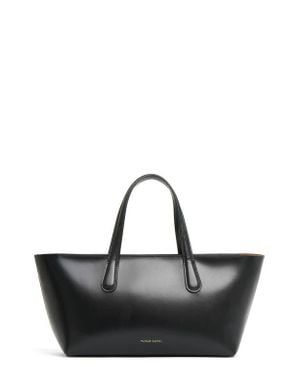 Mansur Gavriel Mini Everyday Leather Tote - Black