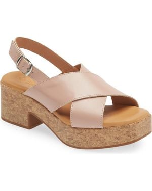 Cordani Malin Platform Sandal - Natural