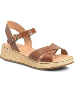 Børn Cannes Slide Sandal - Brown