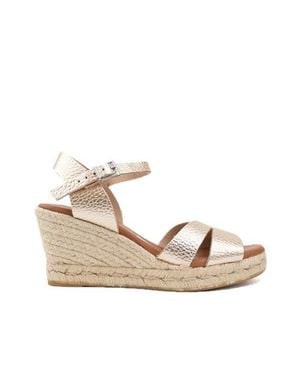 Menina Step Martell V-Strap Espadrille - Natural