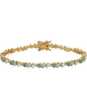 Native Gem Vienna Opal Tennis Bracelet - Metallic