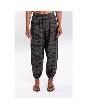 Ariko Gender Inclusive Camo Day Pants - Blue