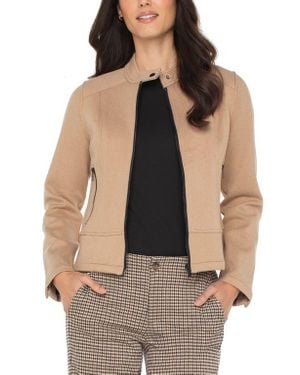 Liverpool Los Angeles Biker Jacket - Natural