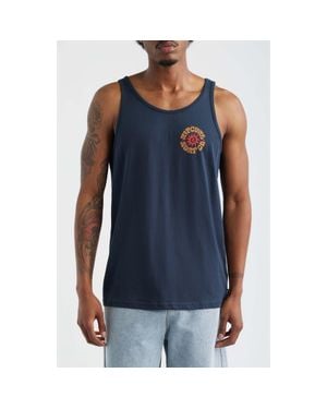 Rip Curl Pacific Rinse Cotton Graphic Tank - Blue