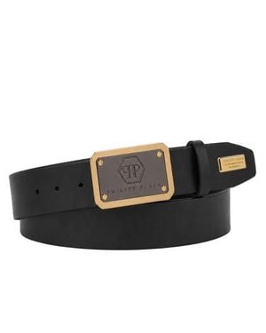 Philipp Plein Belt Hexagon - Black
