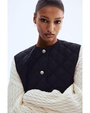 H&M Quilted Gilet - Blue
