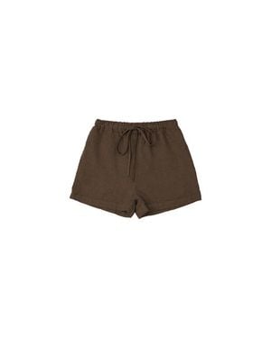 VIR VITA Ida Linen Short - Brown