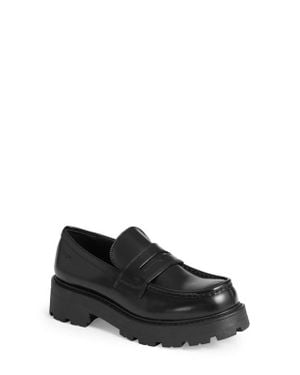 Vagabond Shoemakers Cosmo 2.0 Platform Penny Loafer - Black