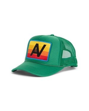 Aviator Nation Logo Trucker Hat - Green