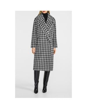 Sentaler Alpaca Blend Coat - White
