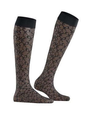 FALKE Soft Spell Knee High Socks - Black