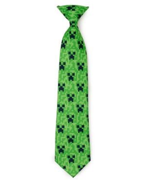 Cufflinks Inc. Kids' Minecraft Creeper Clip-On Tie - Green