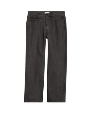 Saint Studio Medici Wide Leg Jeans - Gray