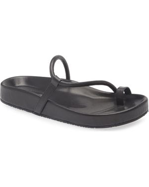 Chocolat Blu Zina Slide Sandal - Black
