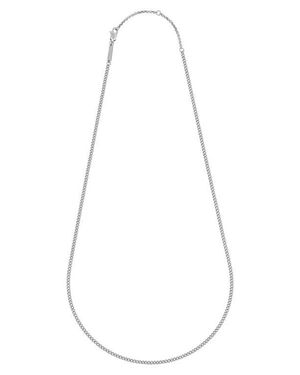 Estella Bartlett Fine Curb Chain Necklace - White
