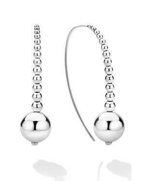 Lagos Caviar Bubbly Bubbly Drop Earrings - White