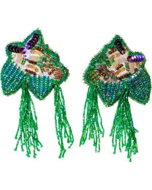 Simitri Enchanted Earrings - Green