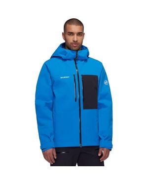 Mammut Stoney Hs Hooded Jacket - Blue