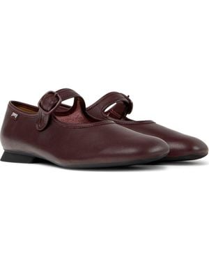 Camper Myra Mary Jane Flat - Brown